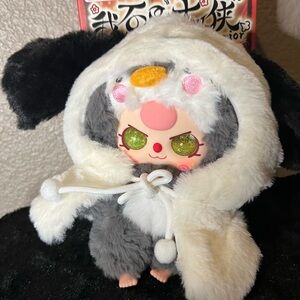 Baby Three I'm Not A Warrior - Puppy/Penguin Warrior w/ SPECIAL GLITTER EYES!